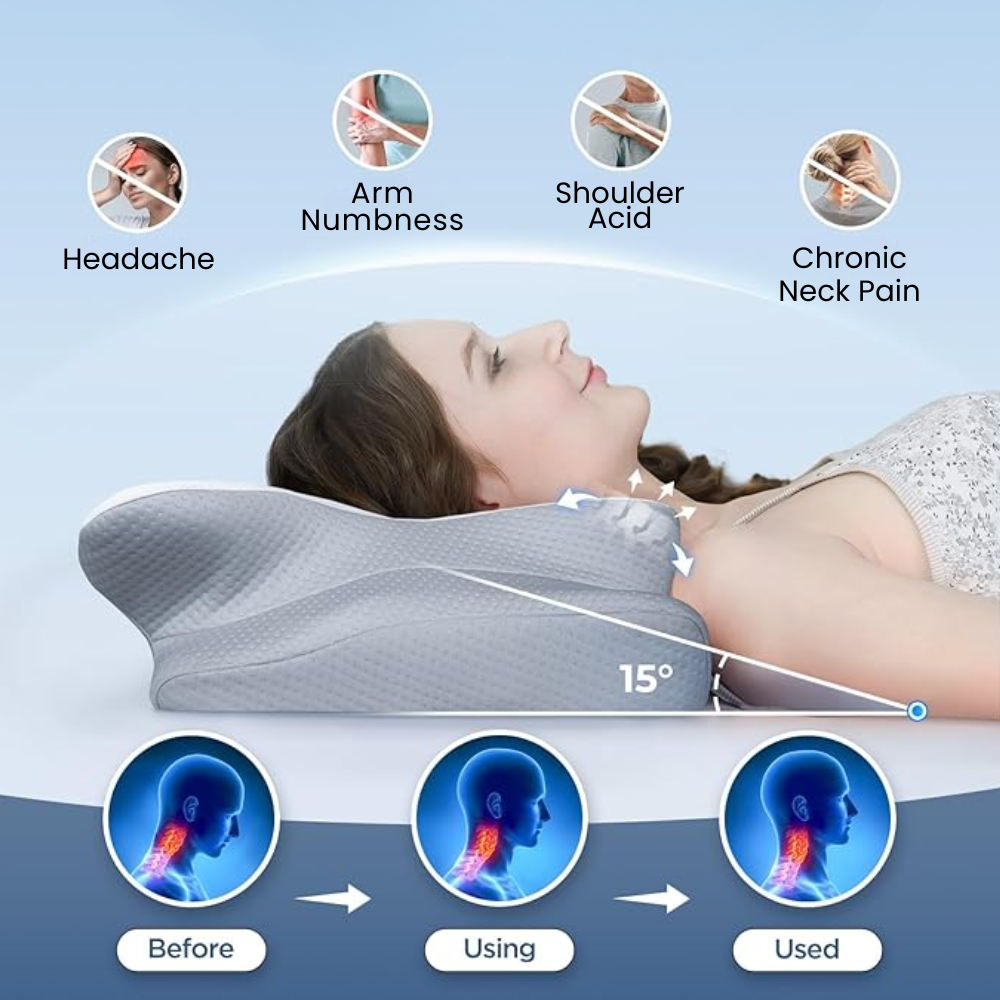Comfortable Orthopedic Sleep Support Pillow