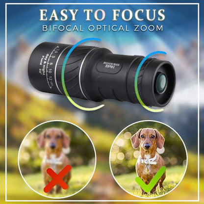 High Power Zoom Monocular Telescope