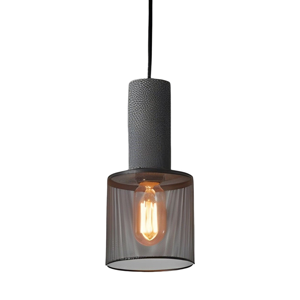 Modern Black Metal Pendant Chandelier Lighting Fixture