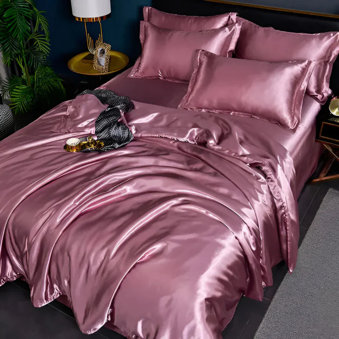 Luxurious Soft Silk Bed Sheets