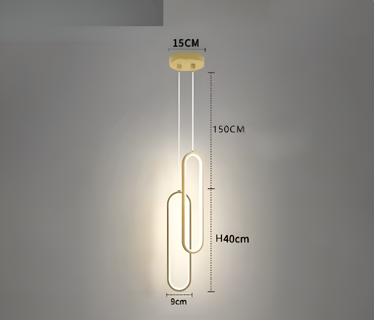 Elegant Modern LED Pendant Light