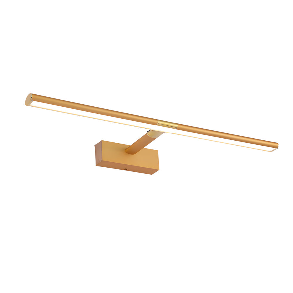 Adjustable LED Bath Light with Extending Arm and Matte Finish