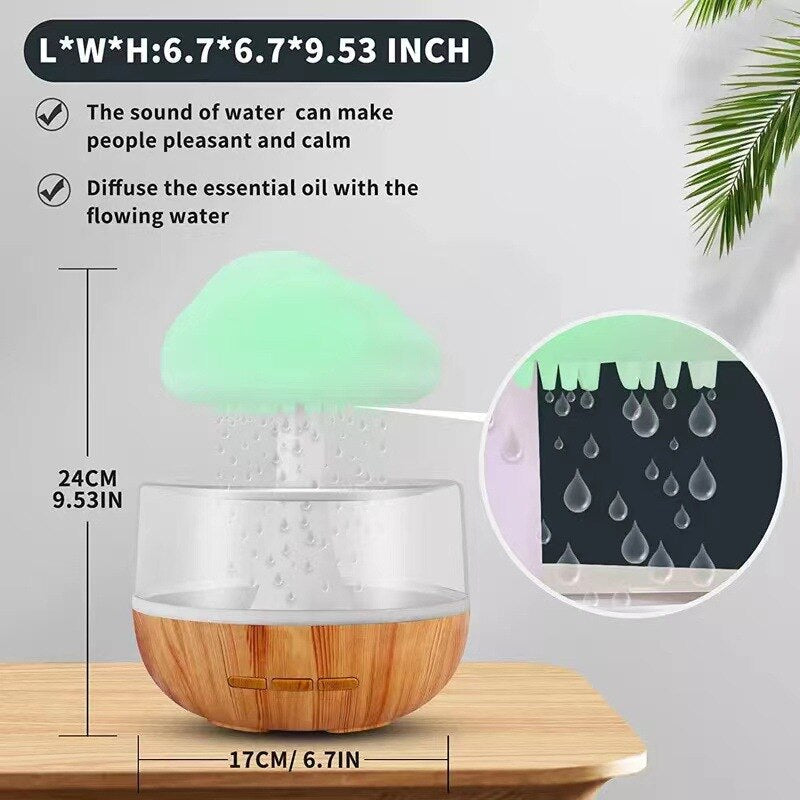 Cool Mist Air Humidifier Night Light
