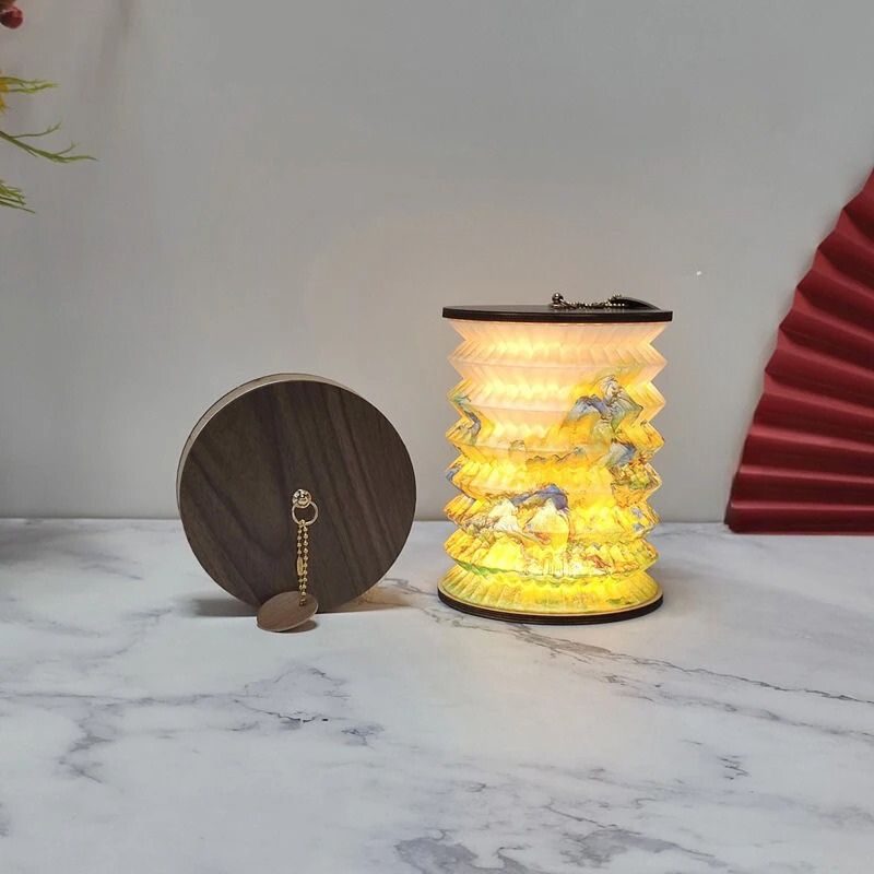 Compact LED Desk Lamp with Sensor Switch