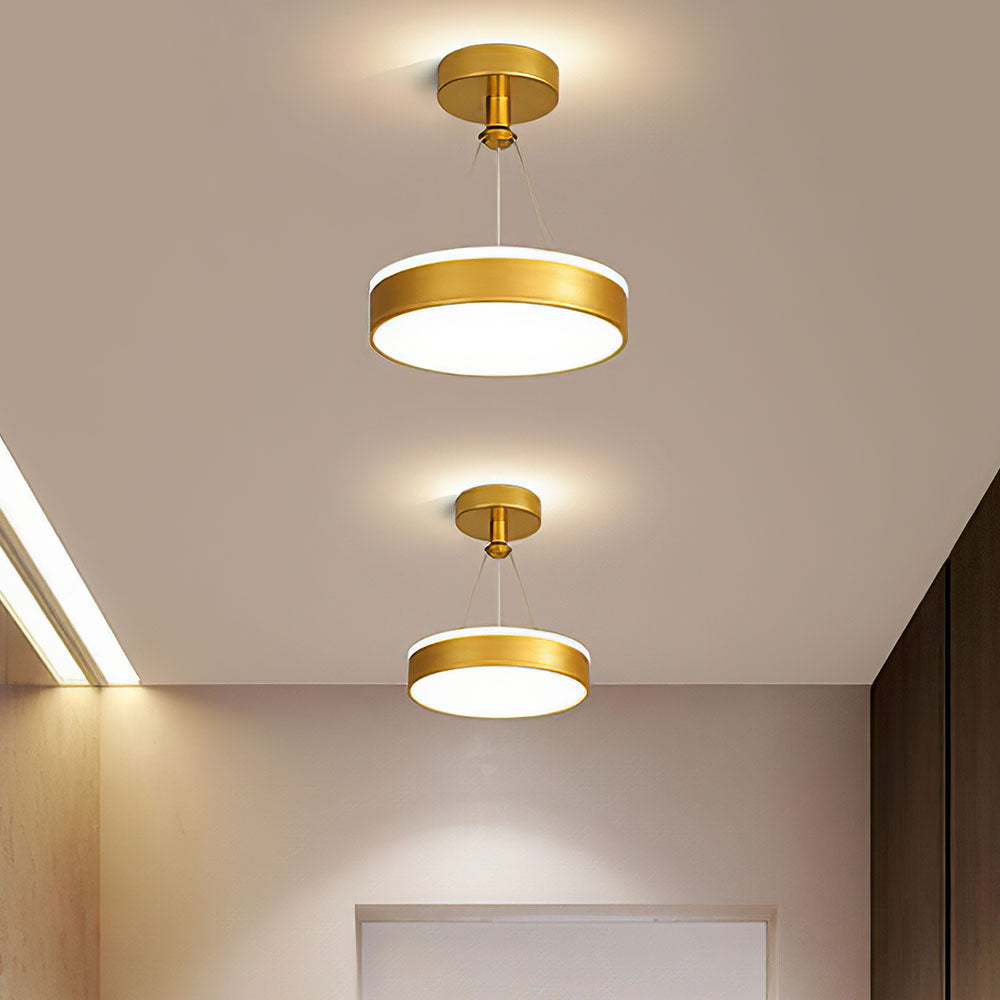 Chic Silver LED Hanging Light