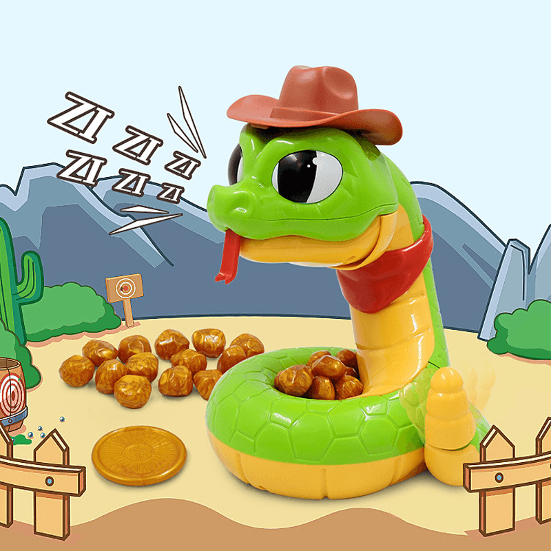 Spooky Realistic Snake Toy Figure
