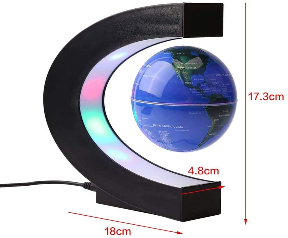 Suspended LED Globe Table Lamp