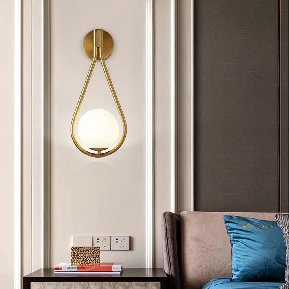 Vintage Mid Century Modern Wall Light