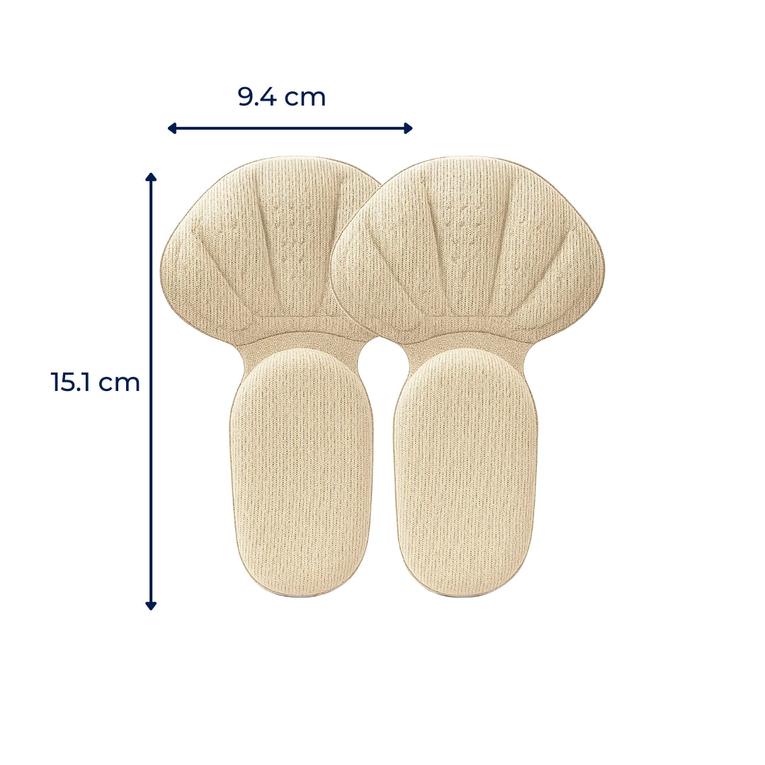 Soft Gel Heel Grips for All Day Comfort Shoes