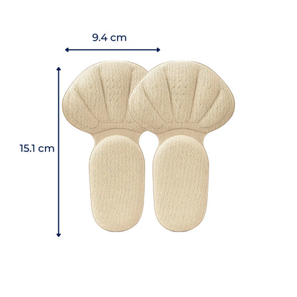 Soft Gel Heel Grips for All Day Comfort Shoes