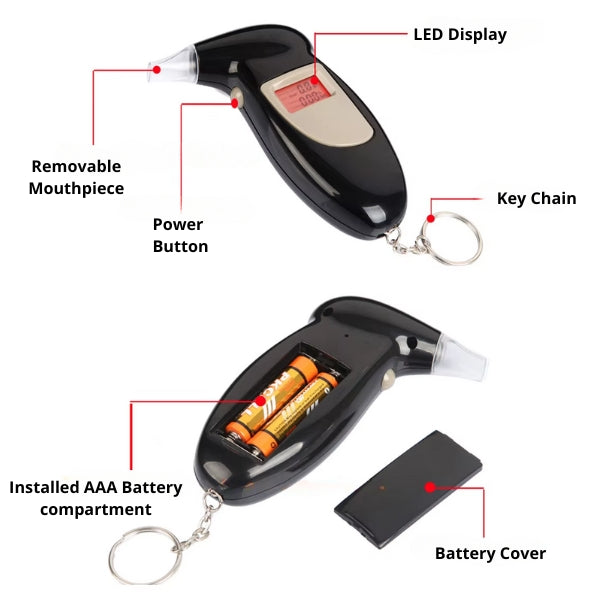 Easy Ketone Breath Tester Kit for Keto Diet Monitoring