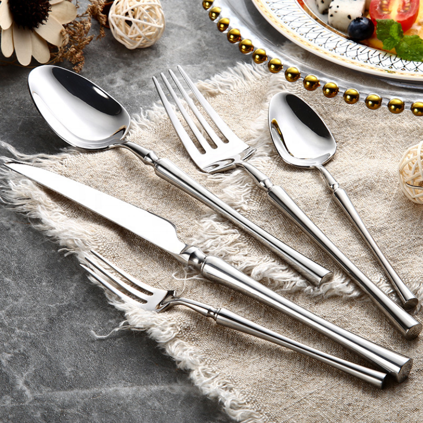 Cofik | Premium Silver Cutlery with Comfort Grip Handles