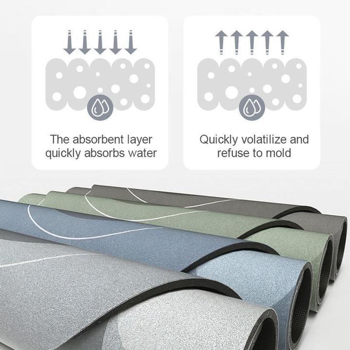 Plush Non-Slip Bathroom Floor Mat - Cofik