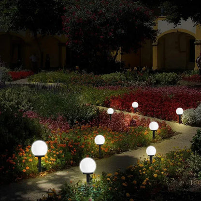 Outdoor Solar Path Lights - 3 Pack Waterproof Set