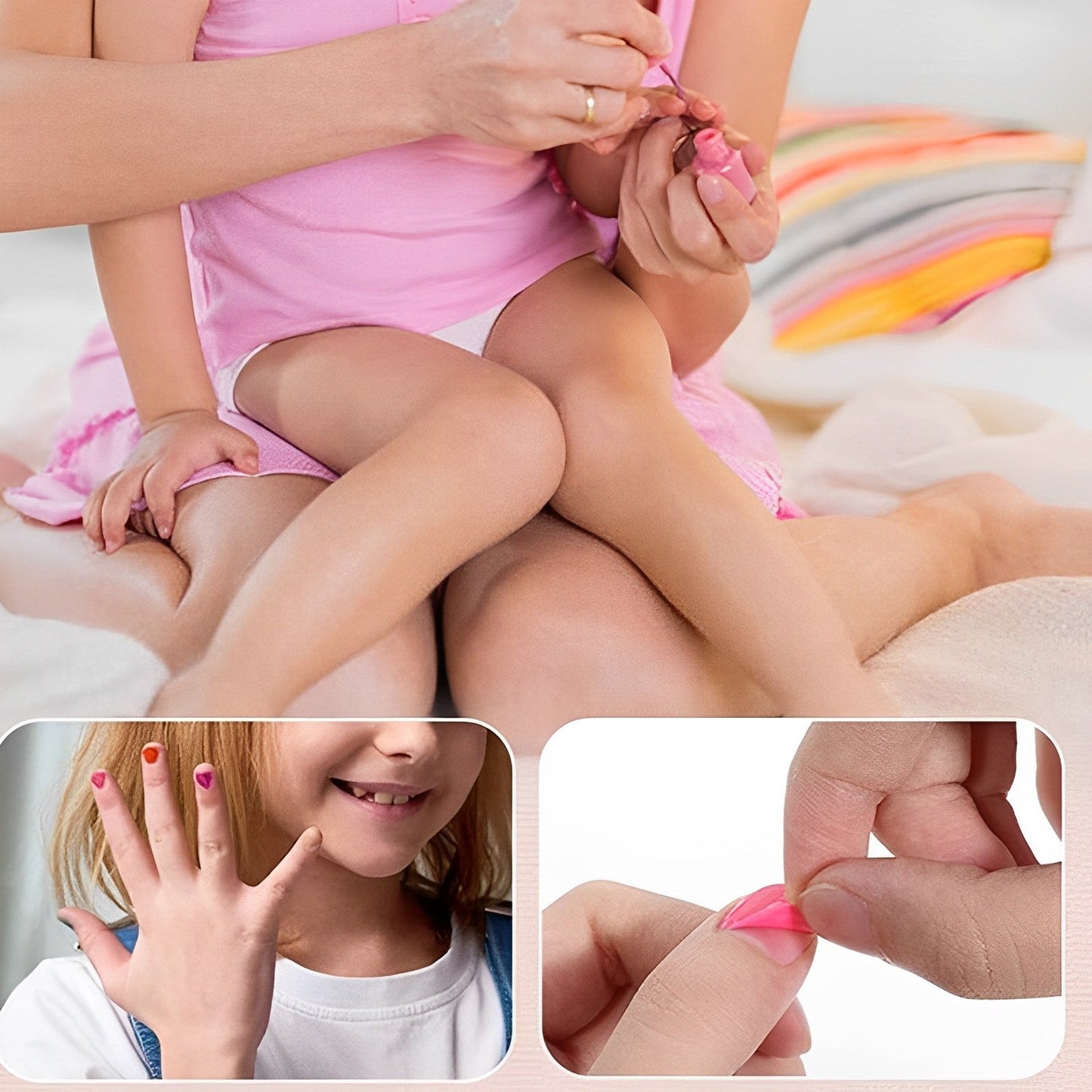 Fun Kids Makeup Set - Easy Wash Face Paint
