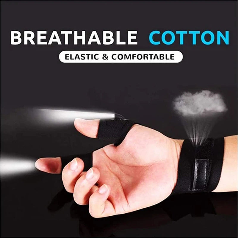 Breathable LED Glow Gloves