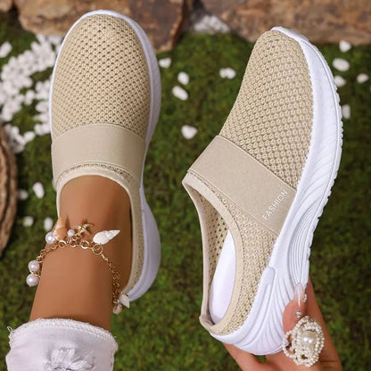 Lightweight Breathable Slip On Sneakers
