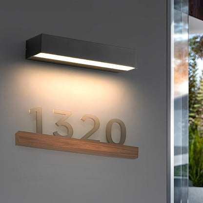 Slim Waterproof LED Outdoor Wall Light