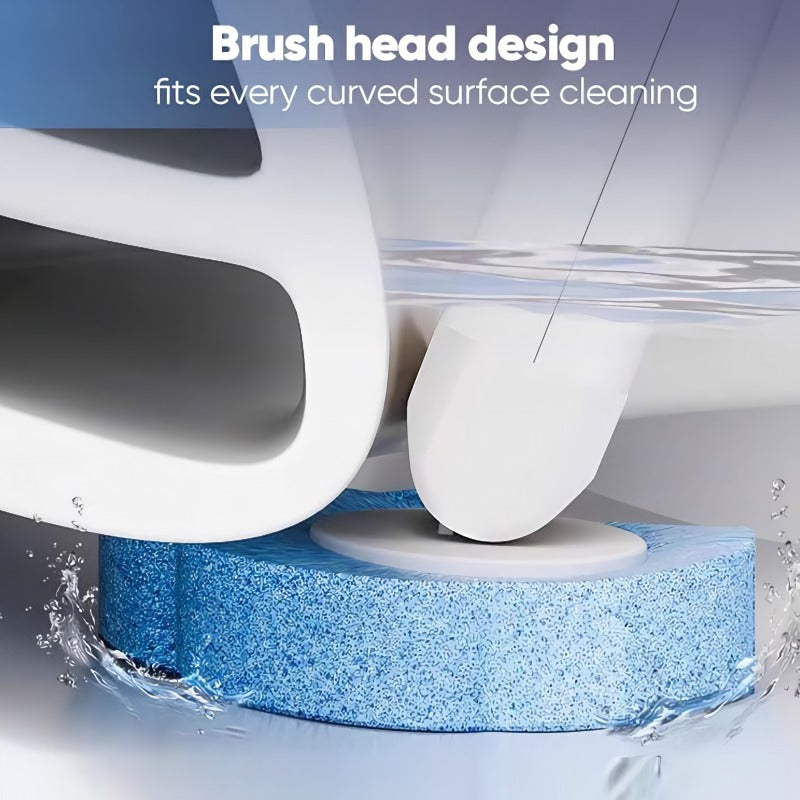 Soft Bristle Toilet Brush with Replaceable Head