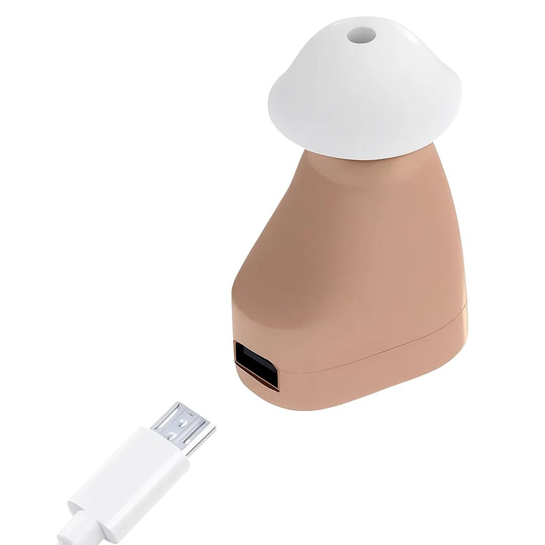 Rechargeable Digital Hearing Aid with Noise Reduction