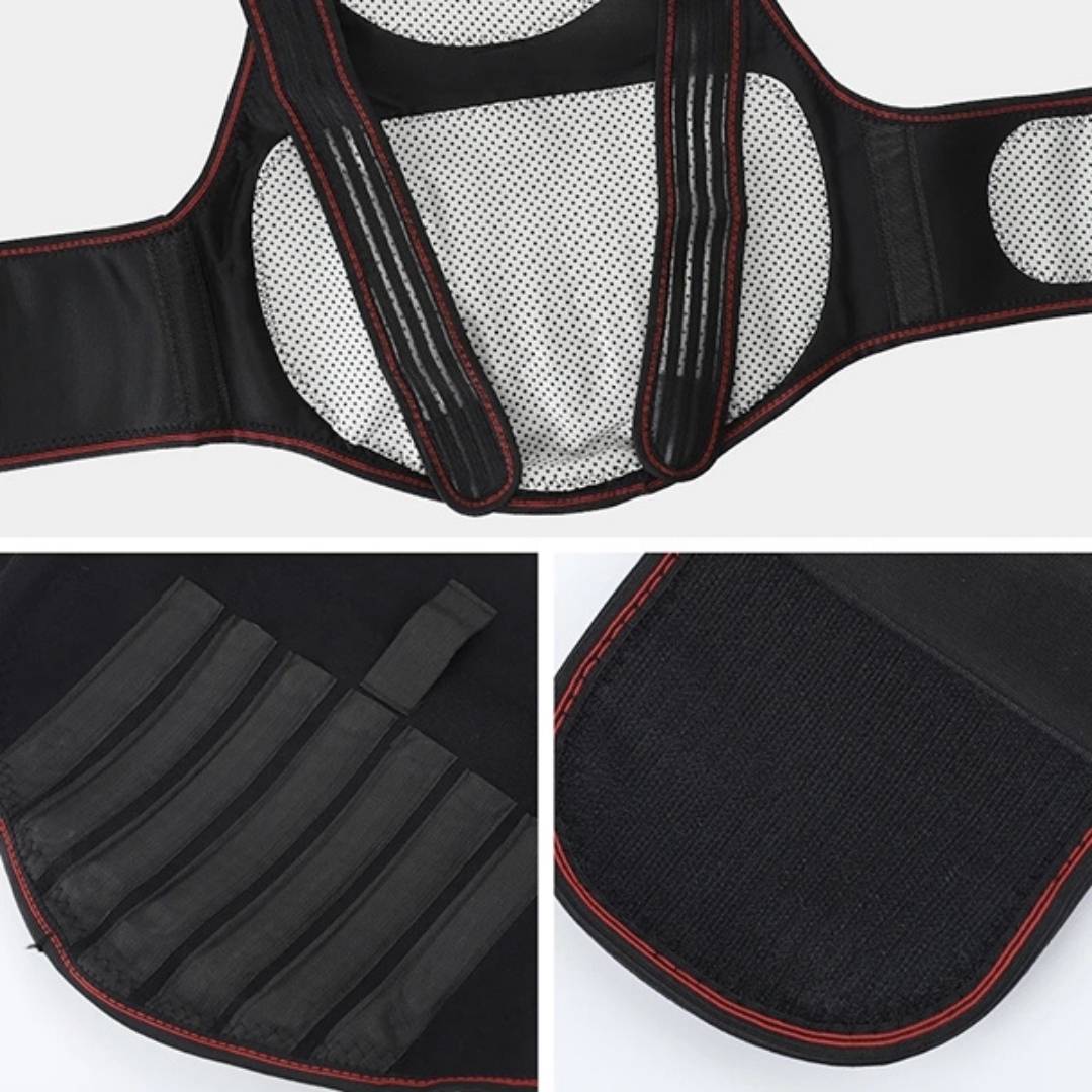 Warm Back Brace for Pain Relief and Posture Support