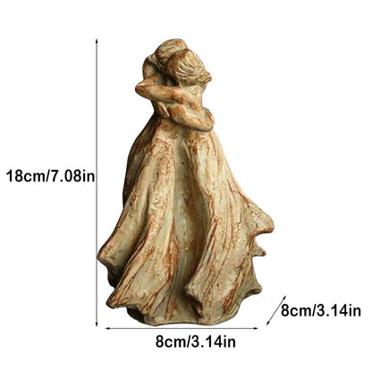 Inspirational Praying Woman Figurine Sculpture
