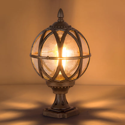 Classic Round Outdoor Post Light Fittings