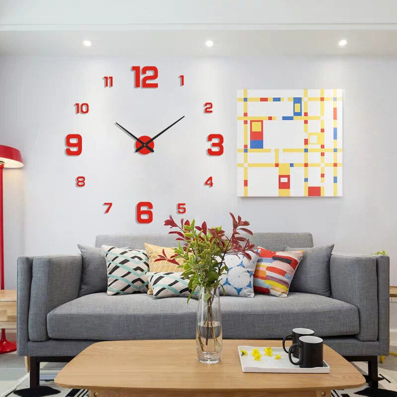 Unique Large Decorative Wall Clock
