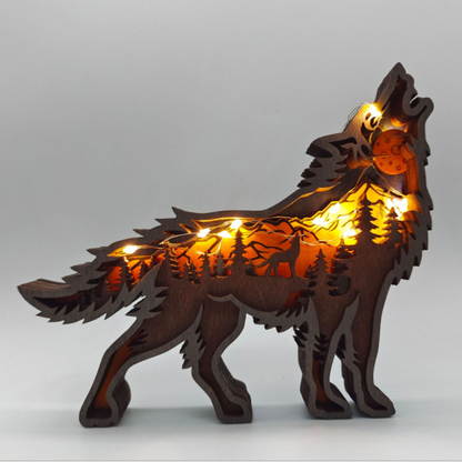 Whimsical Woodland Animal Figurine Decoration