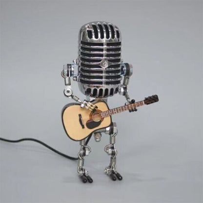 Vintage Mic Robot USB Speaker