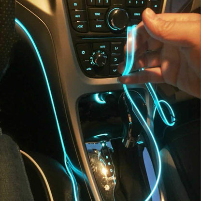 Colorful Car LED Strip Light Flexible Neon Interior Kit