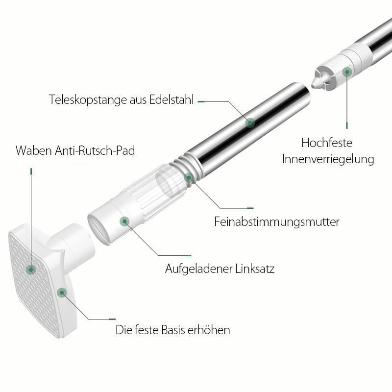 Noxord | Adjustable Closet Rod Made of Steel