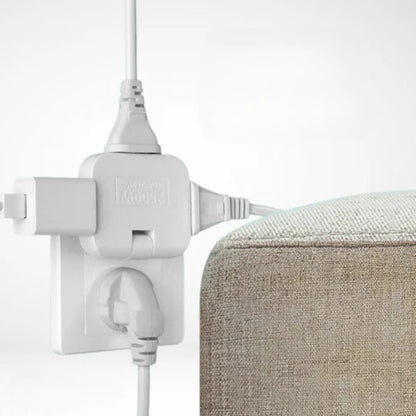 Compact 180° Swivel Power Extension Cable