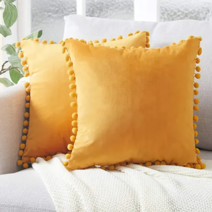 Natural Fabric Sofa Pillow Cover