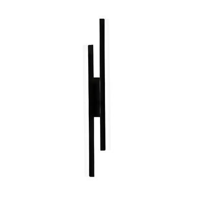 Sleek 2-Light LED Wall Sconce with Dimmer
