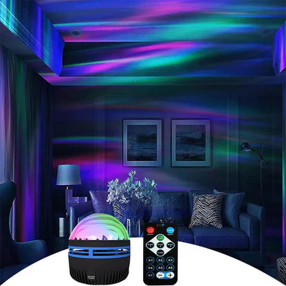 Colorful Aurora Night Light Lamp