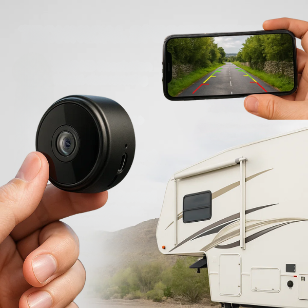 Clear Wireless Rear View Camera for RVs and Trucks - Cofik