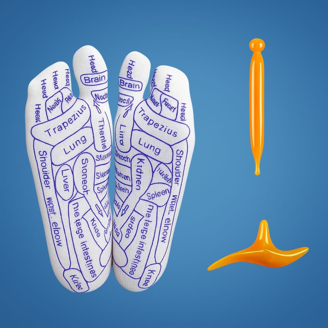 Comfortable Reflexology Socks for Foot Relief