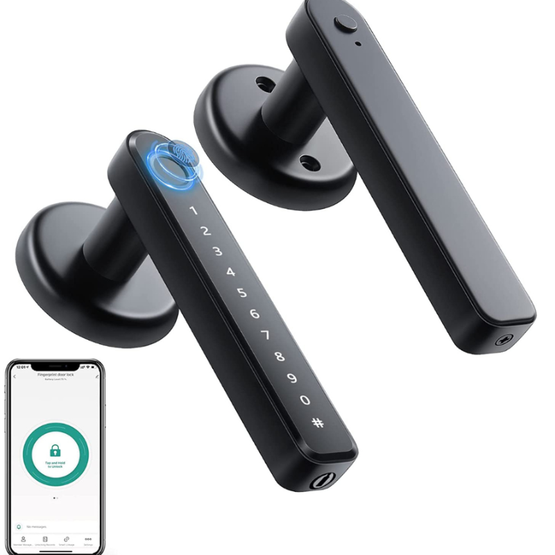 Smart Digital Door Lock with Mobile App and Battery Backup - Cofik