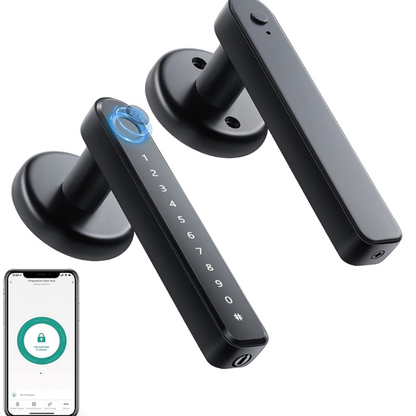 Smart Digital Door Lock with Mobile App and Battery Backup - Cofik