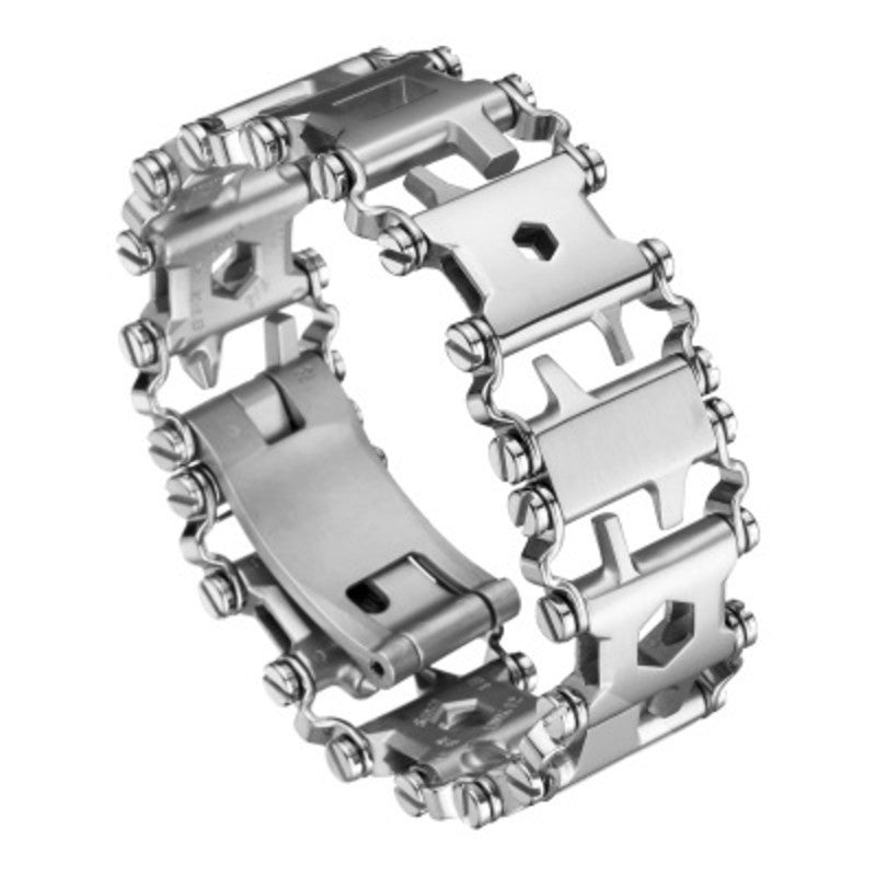 Versatile 29-in-1 Stainless Steel Survival Watch Band