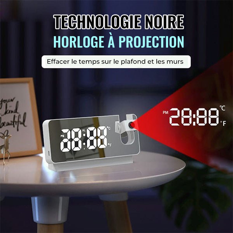 Smart LED Projection Alarm Clock