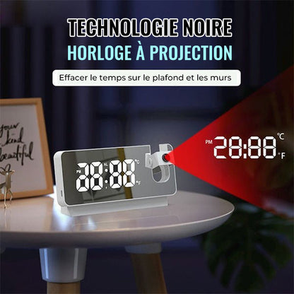 Smart LED Projection Alarm Clock