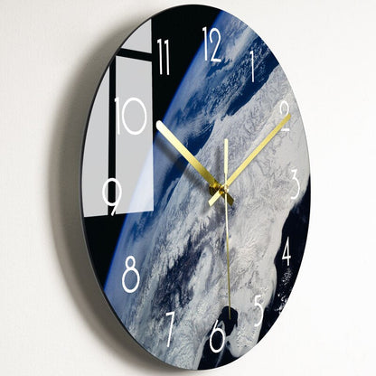 Stylish Glass Wall Clock Noxord