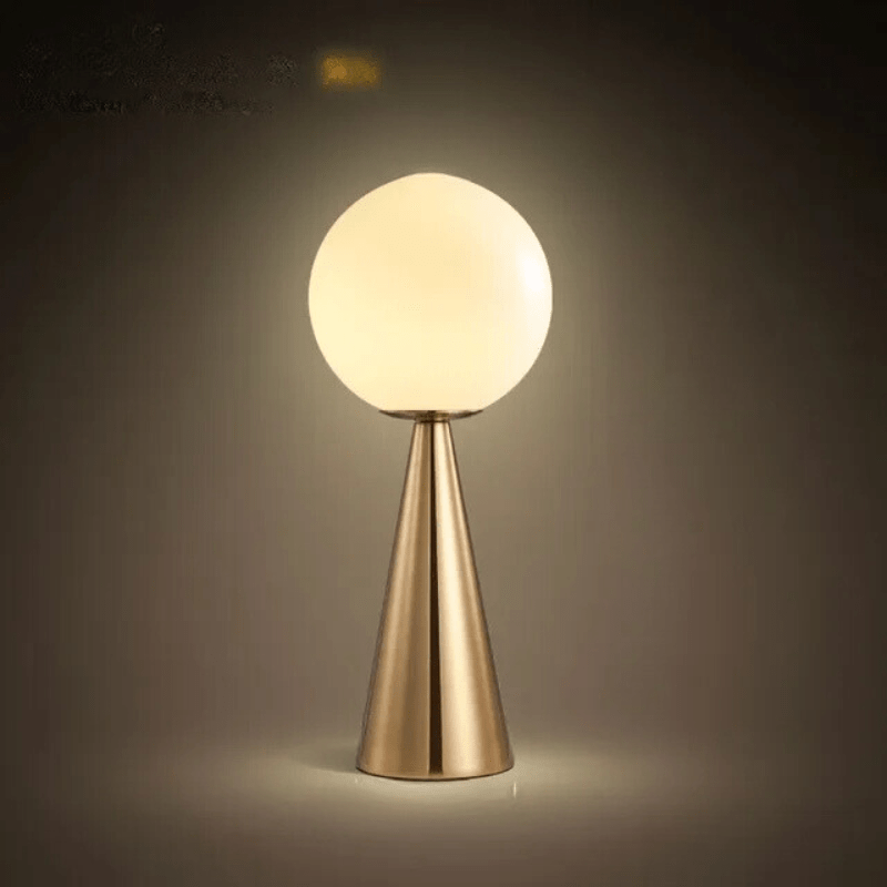 Stylish Glass Table Lamp with Soft Light