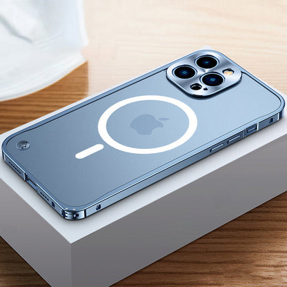 Strong Metal Phone Magnetic Charging Cover