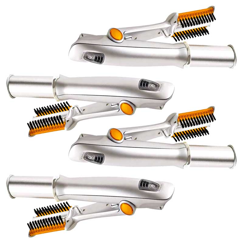 Premium 2 in 1 Rotating Ceramic Hair Straightening Brush