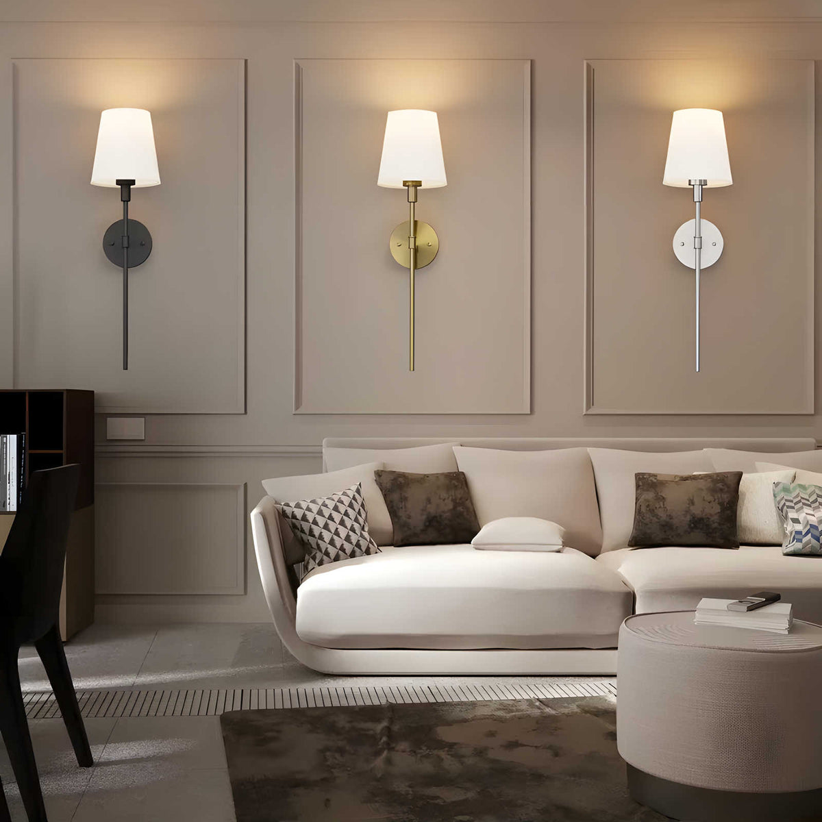 Stylish Cordless Wall Light