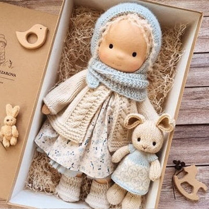 Unique Artisan Wooden Doll Cofik