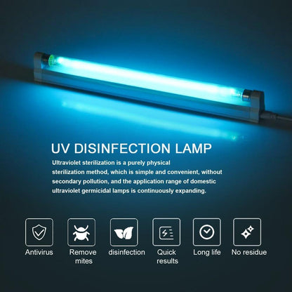 Compact UV Germicidal Table Lamp